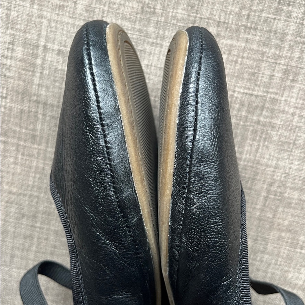 Lucky Brand Black Leather Ballet Flat Shoes 8.5 - Picture 5 of 9